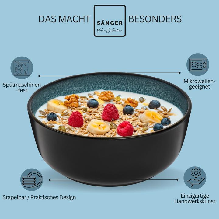 Produktbild Sänger Geschirr Schalen Set Vigo (16.20 cm, 0.55 l, 6 x)