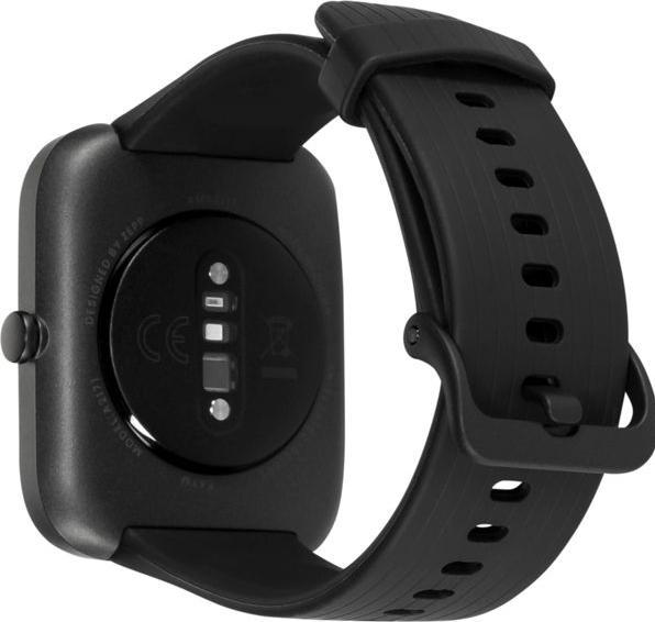 Actual product image Zepp A2171 Bip 3 Pro Black Extra large 4.29cm 1.69inch touch screen 14 days of battery life 5ATM (44.12 mm)