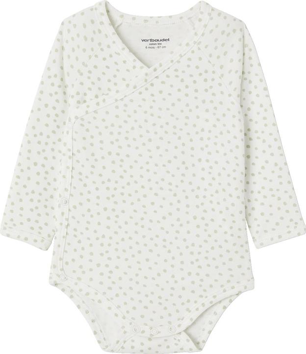 Produktbild Vertbaudet 3er-Pack Baby Wickelbodys Bio-Baumwolle Oeko-Tex (56)