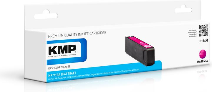 Actual product image KMP H164M - Compatible - Pigment based ink - Magenta - HP - HP PageWide 352 dw (M)