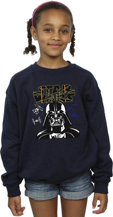 Produktbild Star Wars Darth Vader Comp Logo Sweatshirt Mädchen (104)