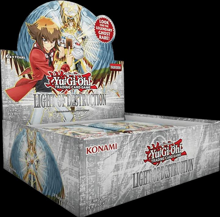 Actual product image Yu-Gi-Oh ! TCG - Light of Destruction Unlimited Reprint Booster Pack Display (24 Boosters) (English, Booster display)