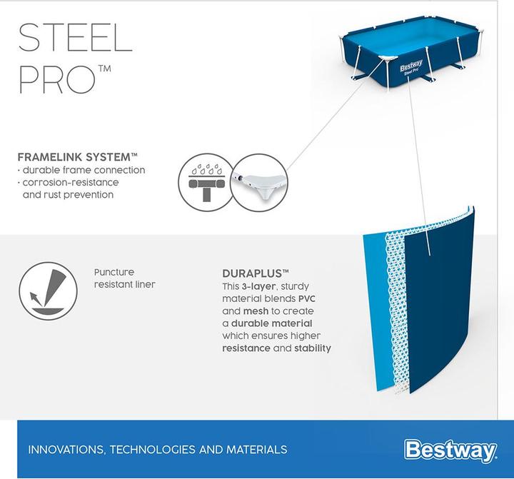 Immagine prodotto Bestway Steel Pro (259 x 170 x 61 cm)