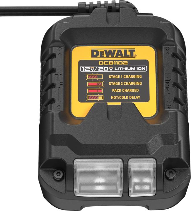 Produktbild DeWalt DCB 1102 D1 Akku Starter Set 18 V mit 1x Akku 2,0 Ah + DCB 1102 Ladegerät (18 V)