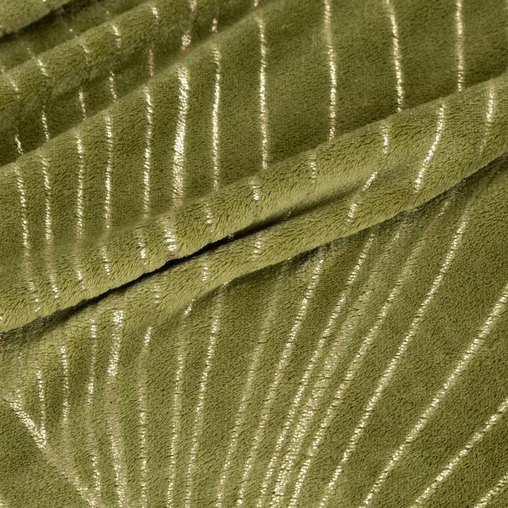 Actual product image Eurofirany BLANKET/BLANCA/3 150X200 OLIVE+GOLD (150 x 200 cm)
