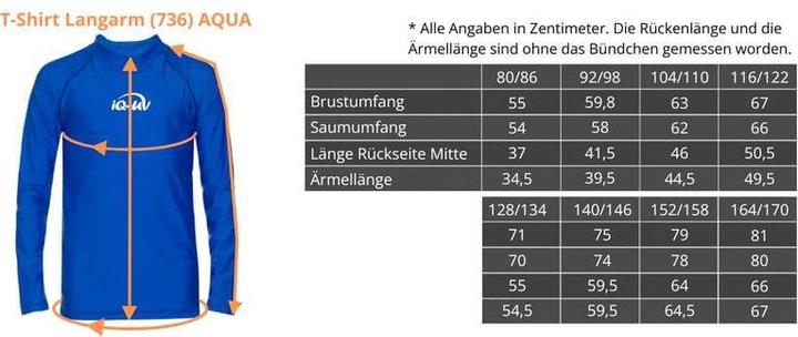 Produktbild IQ-UV IQ-IV Lycra Langarm Igelchen (92)