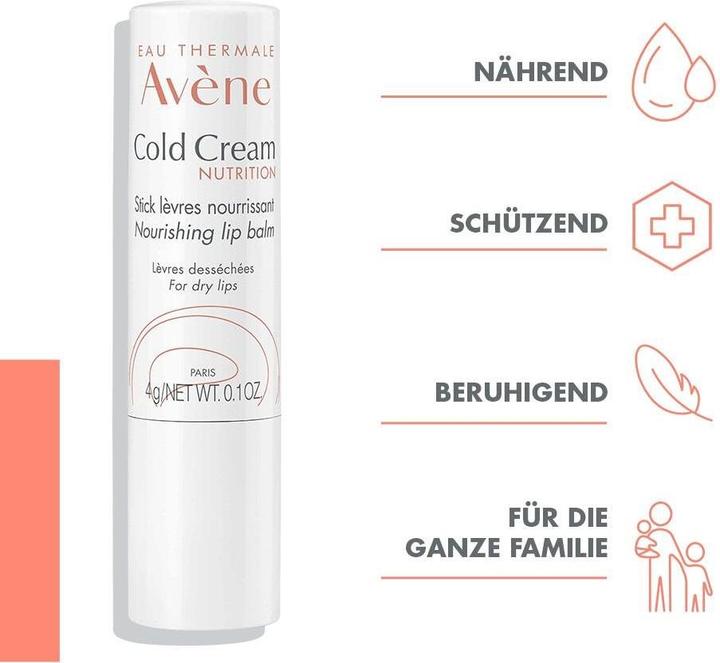 Image du produit Avène Cold Cream Nutrition reichhaltiger Lippenpflegestift (Sticks de soin, 4 ml)