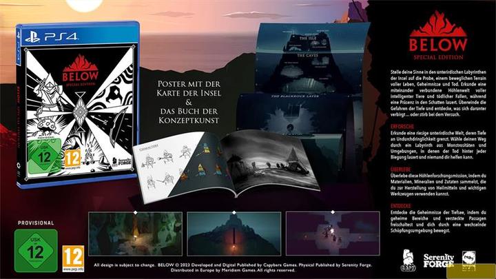 Actual product image Mindscape Below: Special Edition (PS4, DE)