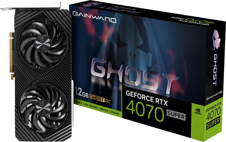 Actual product image Gainward GeForce RTX 4070 SUPER Ghost OC (12 GB)