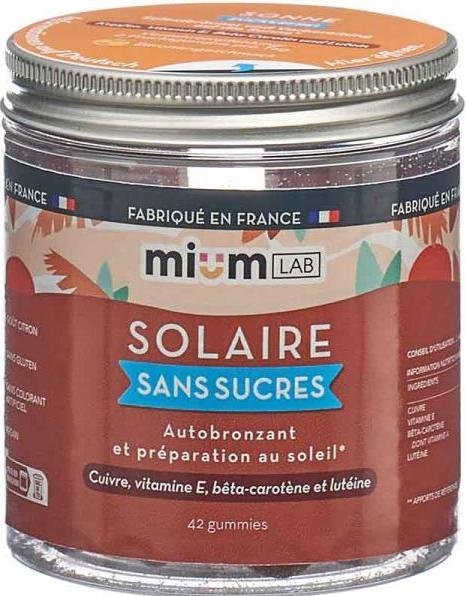 Image du produit Mium Lab Vitamingummis Sonne (42 pièce(s), Gummies, 150 g)