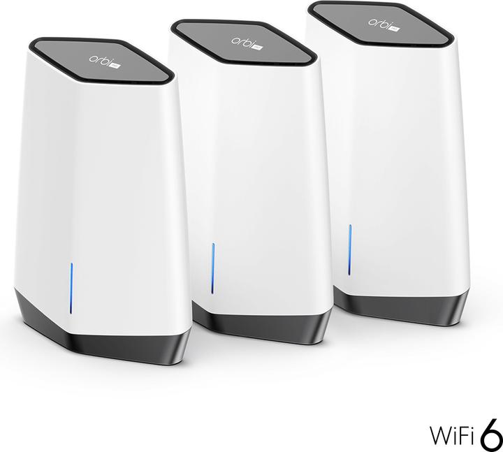 Produktbild Netgear Orbi Pro WiFi 6 AX6000 Mesh System (SXK80B3) 3er Set