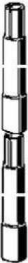 Productafbeelding Kathrein Insteekmast 2m ZSA 21 twist-proof, 42mm