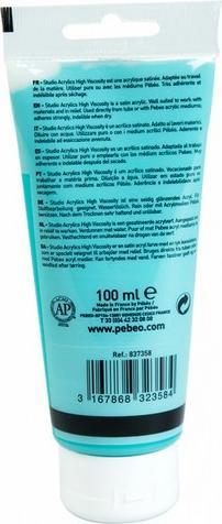 Image du produit Pebeo Acrylique Fine Studio Acrylics (Bleu vert irisé, 100 ml)