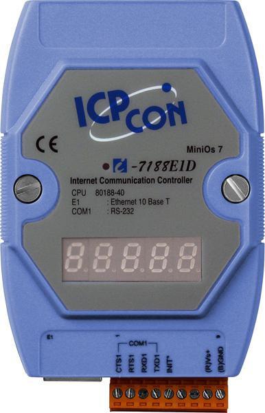 Actual product image Moxa ICP CON, 1xRS232+DISPL