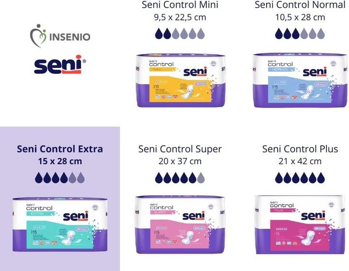 Produktbild Seni control Extra (15 x)