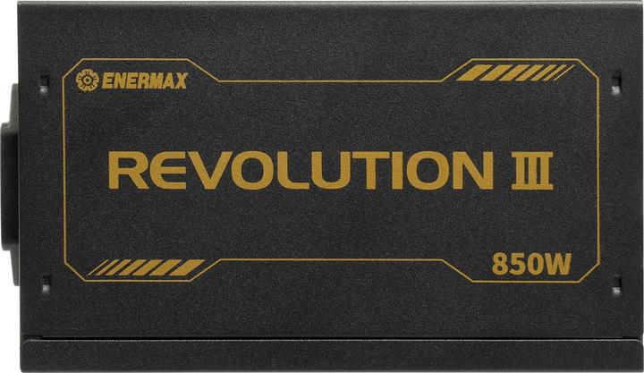 Actual product image Enermax Power Supply 850W Revolution3 80+ Gold Black FULLMOD (850 W)