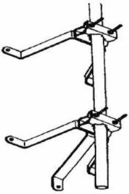Image du produit Peres MH 12 - Acier inoxydable - Acier - 6 cm - 12,5 cm - 1,8 kg (Prise antenne)