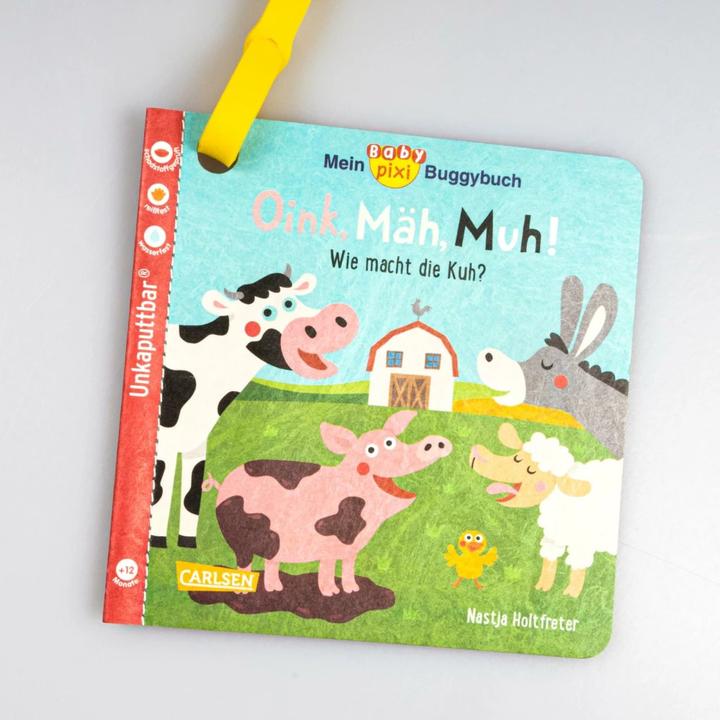 Actual product image Baby Pixi Mein Baby-Pixi-Buggybuch: Oink, Mäh, Muh! (German)