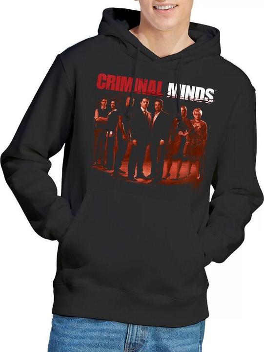 Immagine prodotto Criminal Minds The Crew Felpa con Cappuccio Uomo (XL)