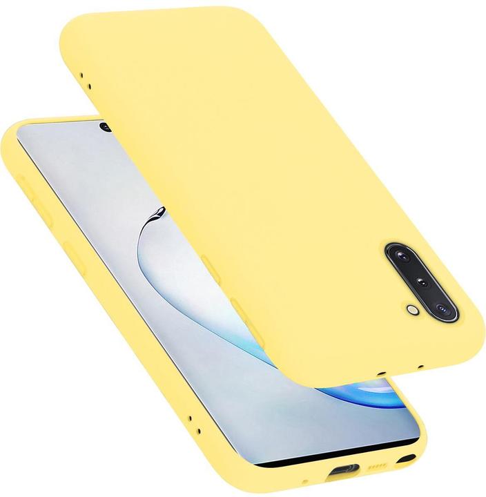 Actual product image Cadorabo TPU Liquid Silicone Case Cover (Samsung Galaxy Note 10)