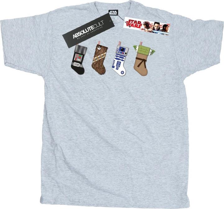 Star Wars Christmas Stockings TShirt (S)