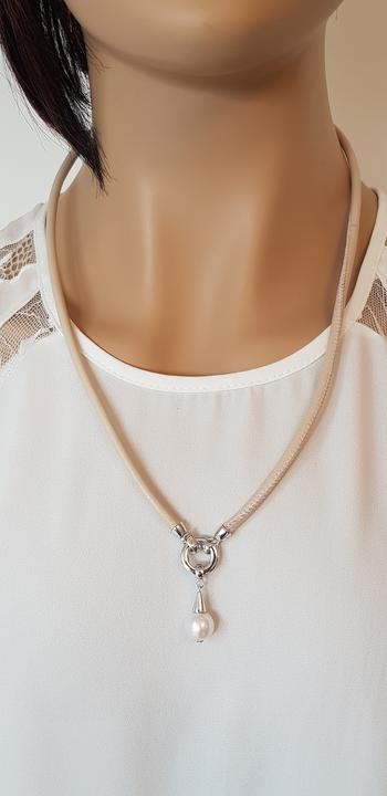 Immagine prodotto Adriana la mia Perla Capri (60 cm, Argento, Nappa)