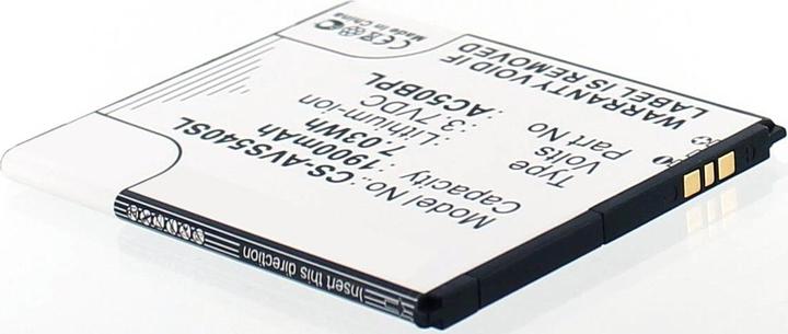 Produktbild AGI 35916 - Akku - Archos - 50B Platinum - Weiss - Lithium-Ion (Li-Ion) - 1900 mAh