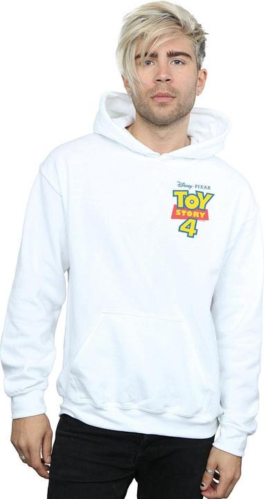Immagine prodotto Disney Toy Story 4 Logo Breast Print Felpa con Cappuccio Uomo (L)