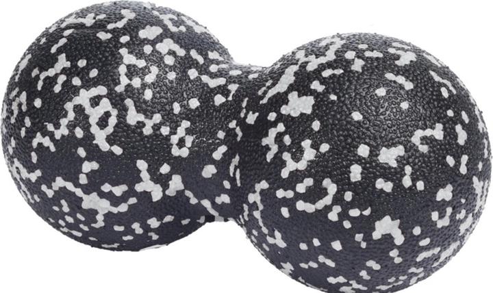 FTM Faszientraining Doppelball, Schwarz / Weiss
