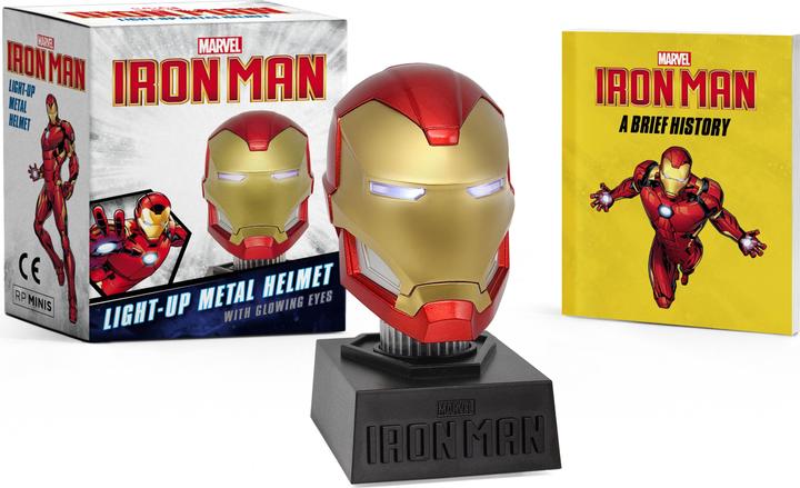 Image du produit Marvel : Casque métallique lumineux Iron Man : Avec yeux lumineux