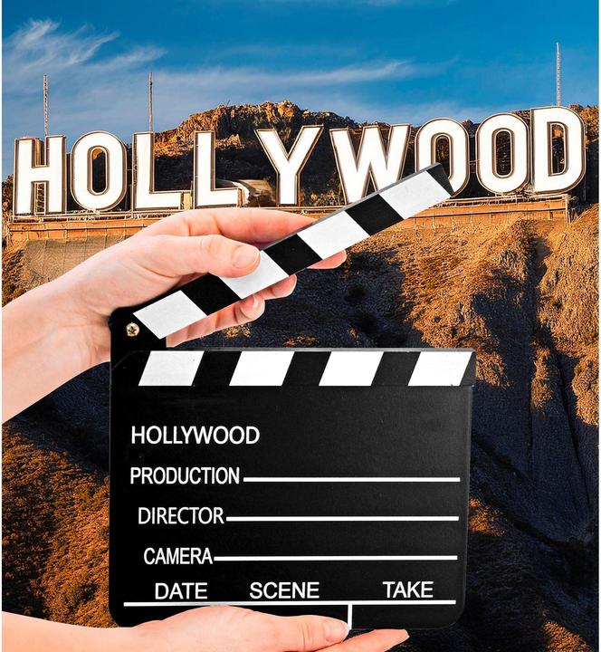 Actual product image Amscan Film flap Hollywood 17.8x25.3cm