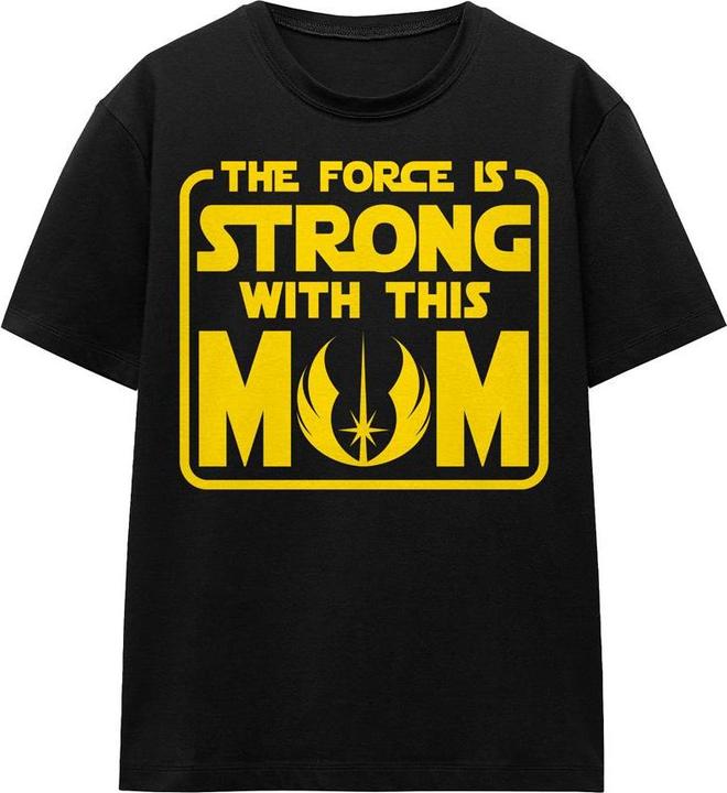 Star Wars Force Is Strong With Mum TShirt Muttertag (S)