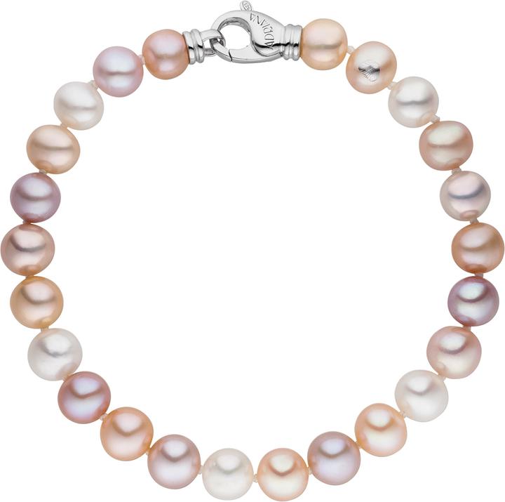 Actual product image Adriana la mia Perla Monerosso (19 cm, Silver, Perle)