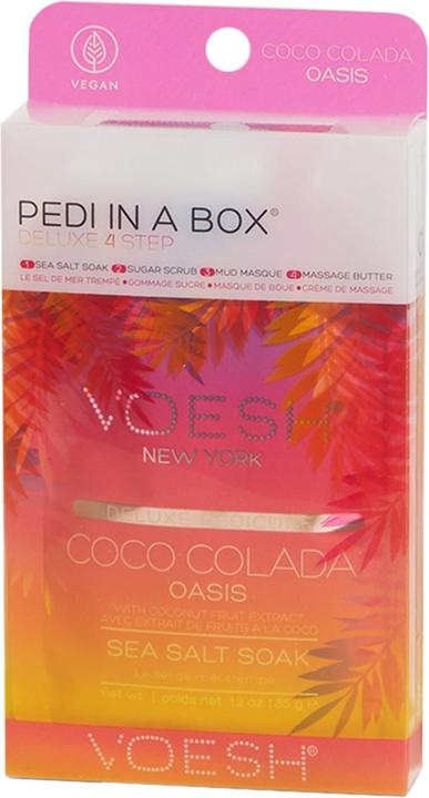 Voesh Pedi Coco Color Oasis (Fusscrème & Fussgel, Fussbad, Fussmaske)