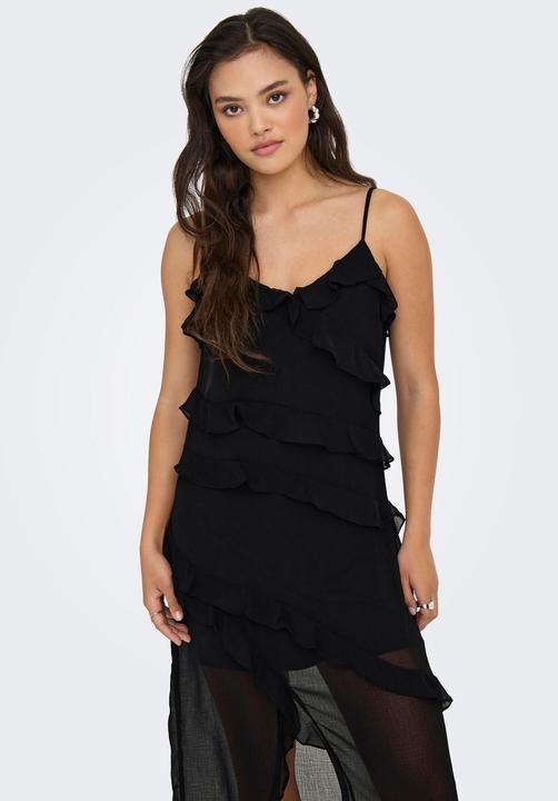 Produktbild Only Onlsine Life Strap Frill Long Dress Wvn (L)