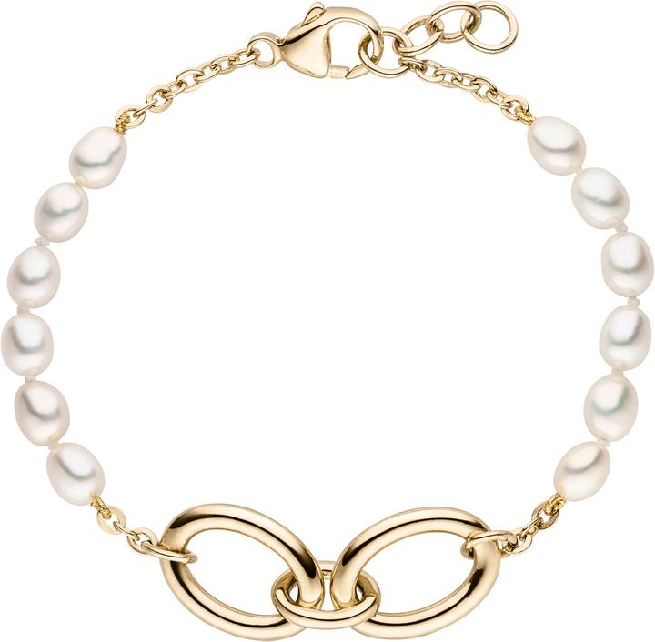 Adriana la mia Perla Ravello (19 cm, Perle, Silber)