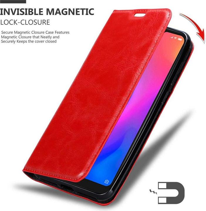Immagine prodotto Cadorabo Copertina magnetica invisibile del libro (Mi A2 lite, Xiaomi Redmi 6 Pro)
