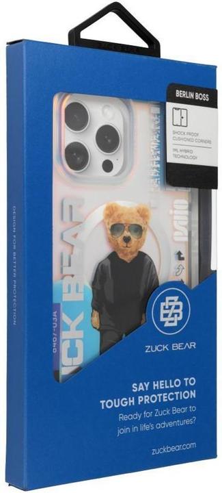 Produktbild Zuck Bear ZB Berlin Boss iPhone 16 Pro Max 6,9"-Zwei Charm (Apple iPhone 16 Pro Max)