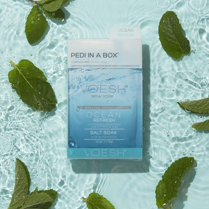 Image du produit Voesh Pedi Oceran Refresh (Crème et gel pour les pieds, Bain de pieds, Masque de pied)