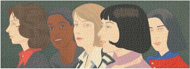 Actual product image Abrams & Chronicle MoMA Alex Katz Five Women - Panoramic Puzzle,1000 pieces (1000 pieces)