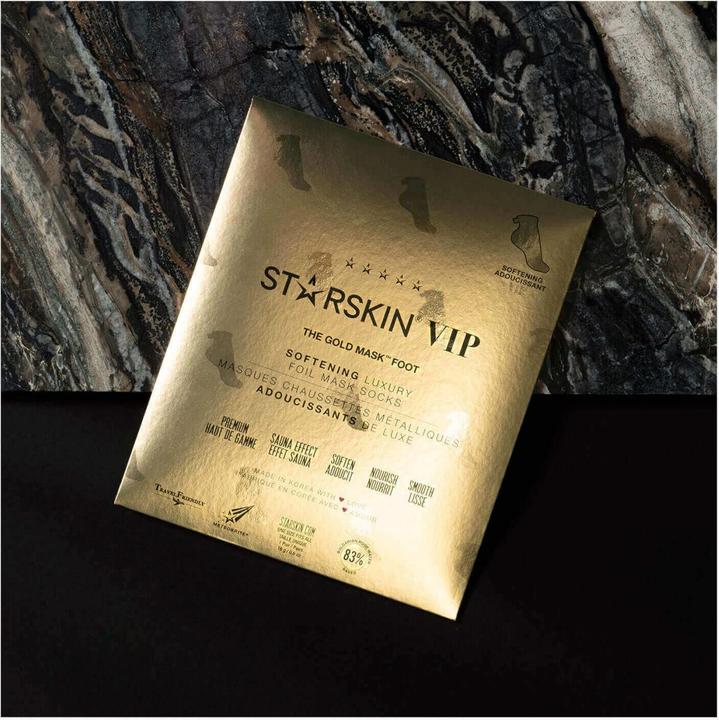 Immagine prodotto Starskin - VIP L'oro Maschera ammorbidente per i piedi (Maschera del piede, 1 ml)