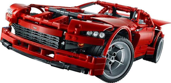 Actual product image LEGO Supercar (8070, LEGO Technic)