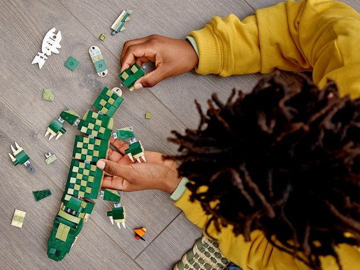 Actual product image LEGO Creator 31121 Crocodile (31121, LEGO Creator 3-in-1)