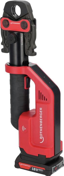 Actual product image Rothenberger Battery press machine ROMAX Compact III SET TH16-20-26 AMP 19 kN 16 - 26 mm 1X2Ah, EU, 16-20-26 mm