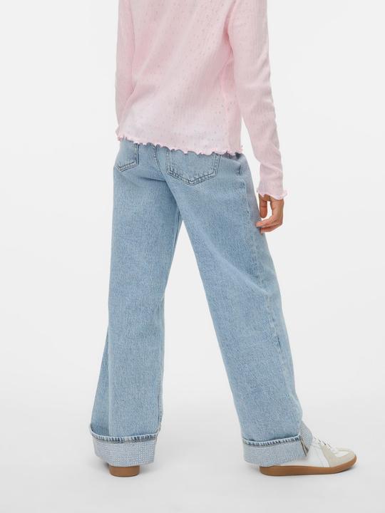 Actual product image Vero Moda VMTESSA Hohe Taille Weiter Beinschnitt Jeans Weit geschnitten (152)