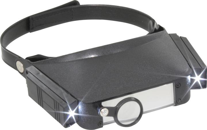 Actual product image Donau Headband magnifier With LED light (Magnifier lamp)