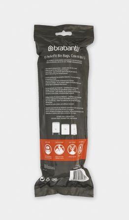 Productafbeelding Brabantia Afvalzakken (10 x, 60 l)