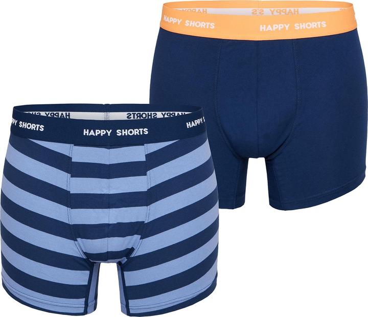 Mid Blue Blockstripe