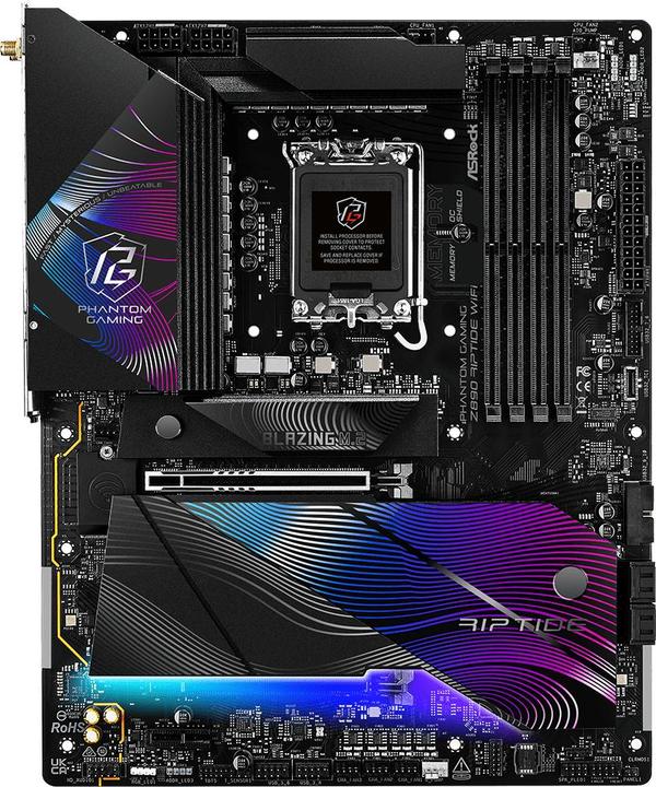 Produktbild AsRock Z890 Riptide WiFi (LGA 1851, Intel Z890, ATX)