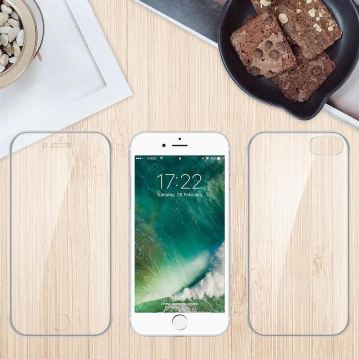 Immagine prodotto Cadorabo TPU 360 gradi di copertura del caso (Apple iPhone 7, Apple iPhone SE (seconda generazione))